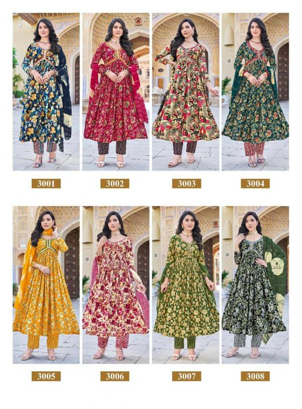 KC Kashish Vol 3 Rayon Designer Kurti Bottom With Dupatta